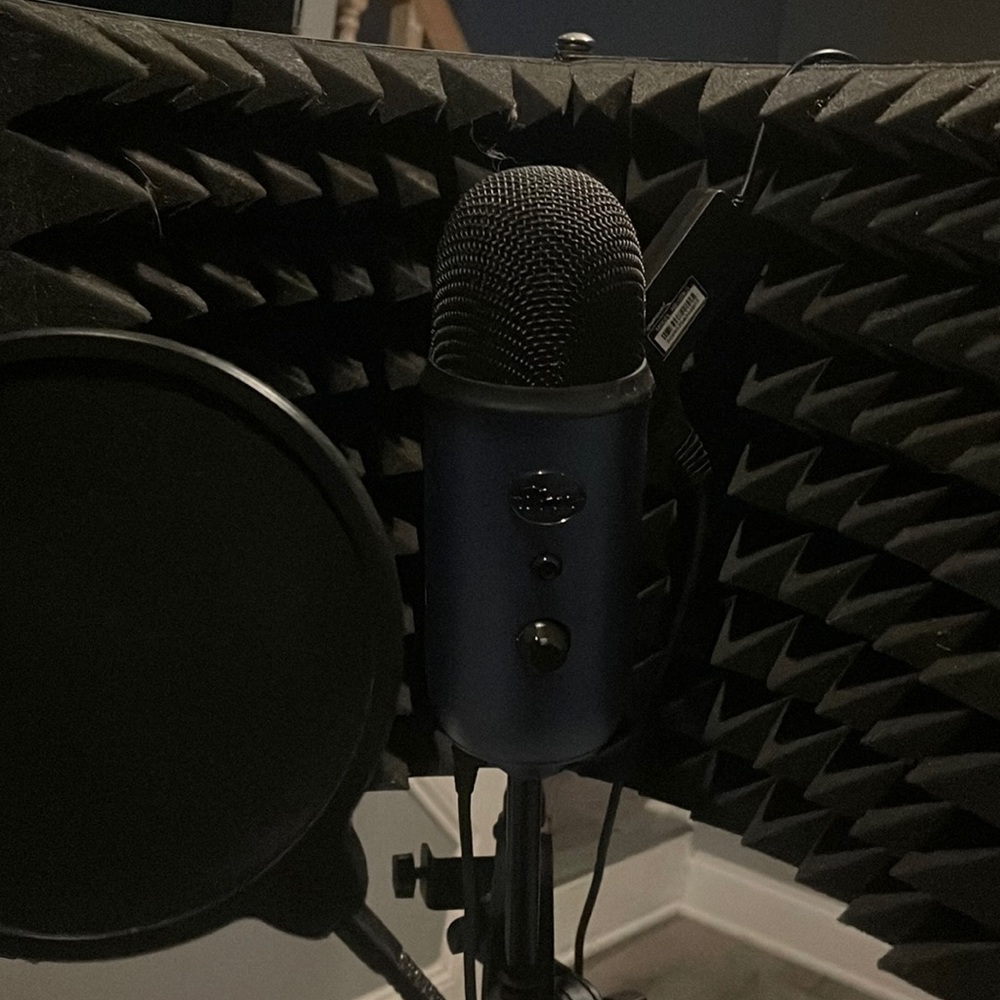 Blue yeti ( with or without mic stand and cover)